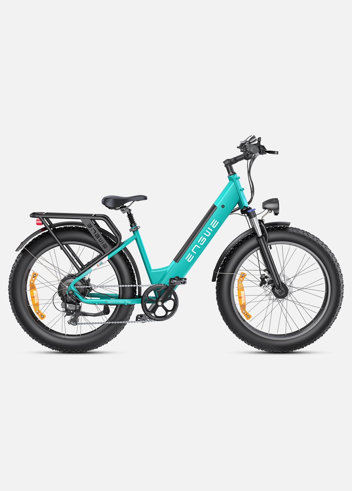 ENGWE E26 Fat Tire Electric Bike – 250W Motor | 25 km/h (15.5 mph) Top Speed | Up to 140 km Range
