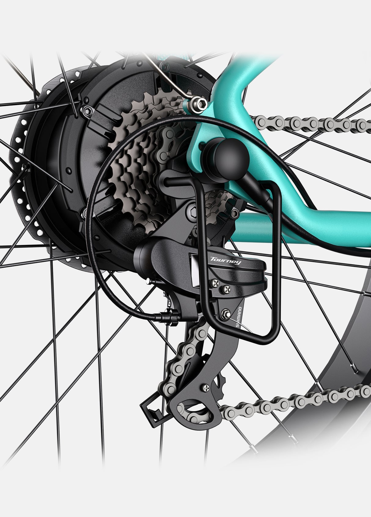 ENGWE E26 Fat Tire Electric Bike – 250W Motor | 25 km/h (15.5 mph) Top Speed | Up to 140 km Range