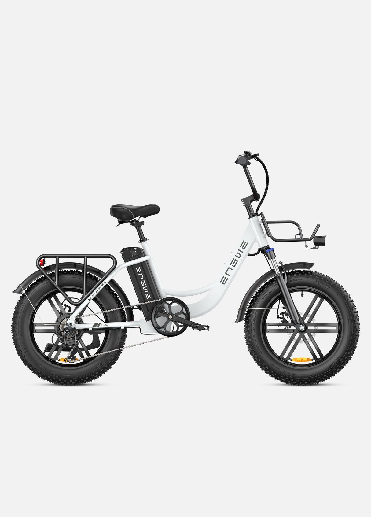 ENGWE L20 Step-Thru Electric Bike – 250W Motor, 13Ah Battery, 140km Range, 25km/h Speed