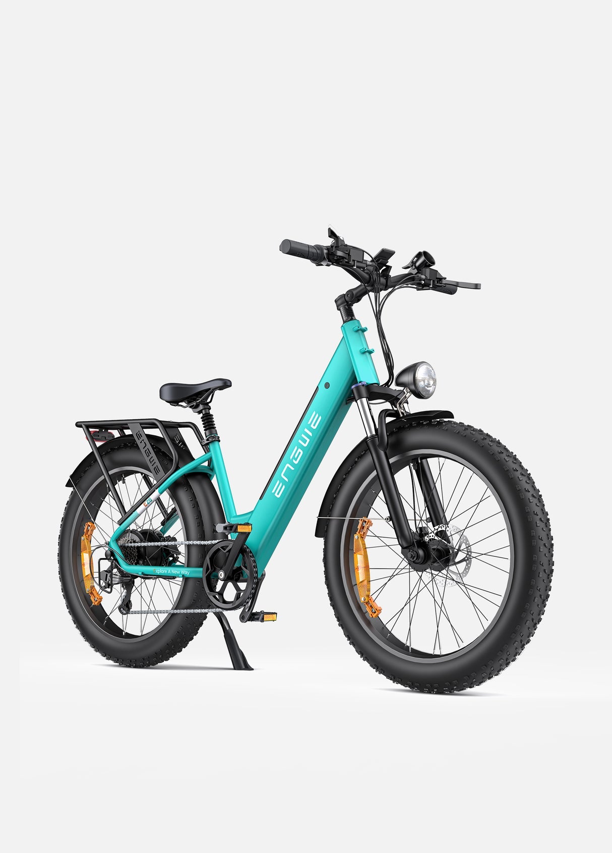 ENGWE E26 Fat Tire Electric Bike – 250W Motor | 25 km/h (15.5 mph) Top Speed | Up to 140 km Range