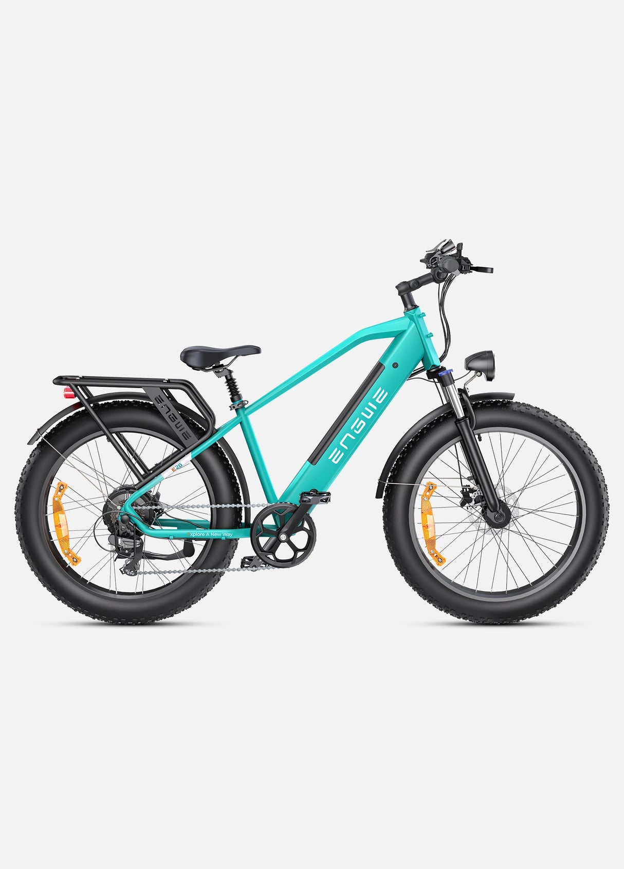 ENGWE E26 Fat Tire Electric Bike – 250W Motor | 25 km/h (15.5 mph) Top Speed | Up to 140 km Range