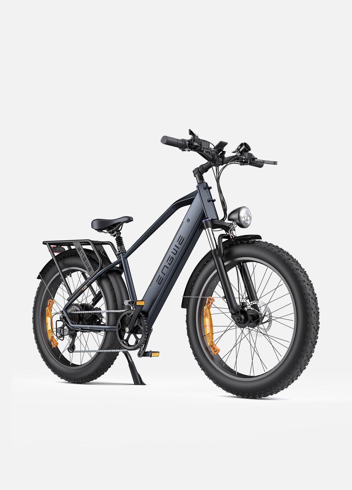 ENGWE E26 Fat Tire Electric Bike – 250W Motor | 25 km/h (15.5 mph) Top Speed | Up to 140 km Range