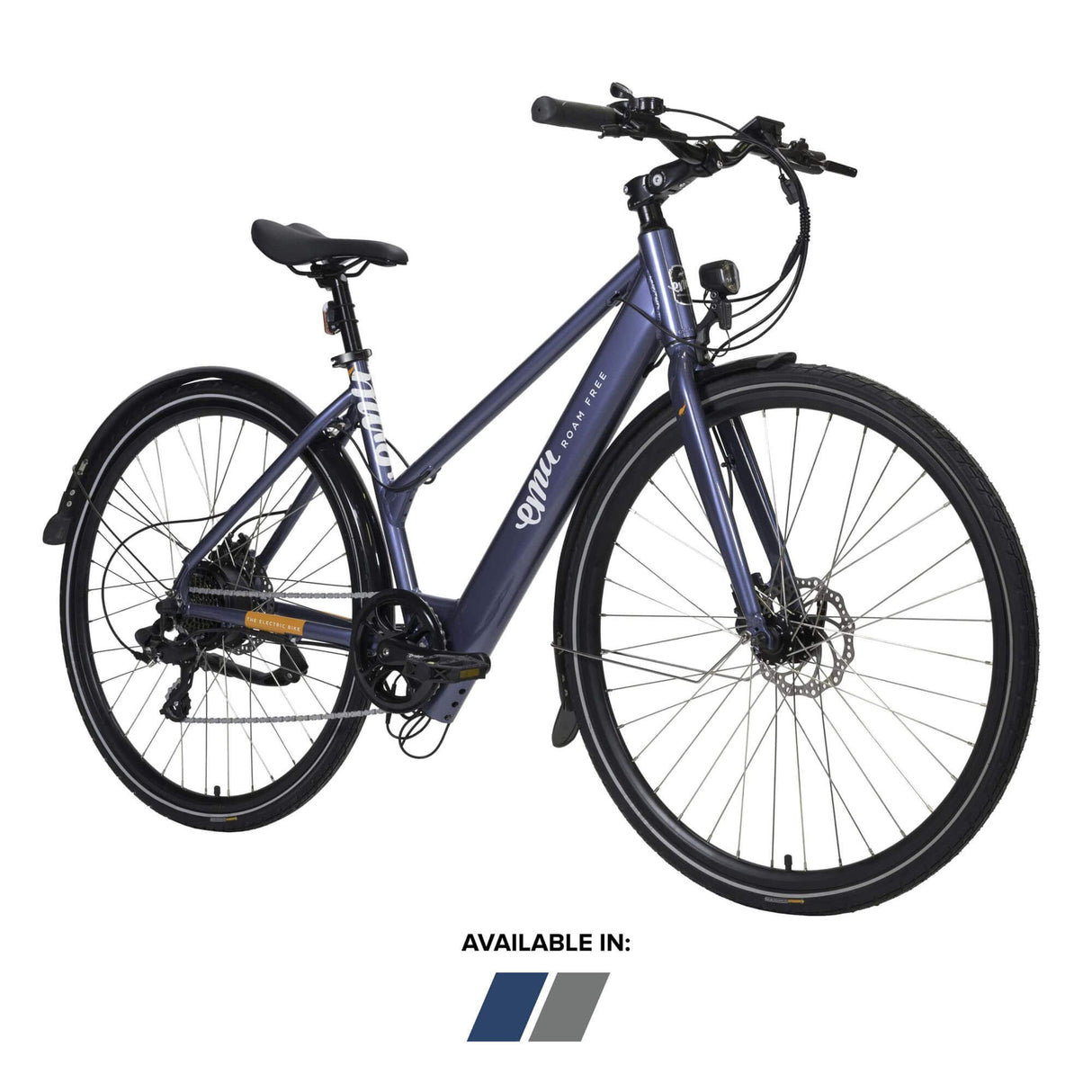 Emu Evo: Step Through - 25 km/hr | up to 35 mi Range | 250W Power | 10.4 Ah
