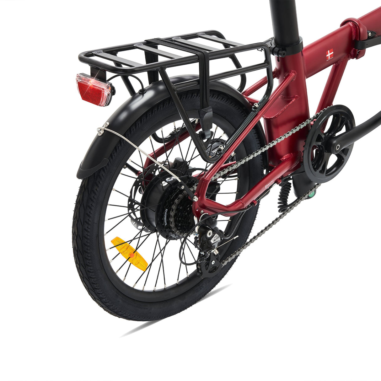 Hygge Virum Lightweight Folding Electric Bike 2025 - 25 km/hr | up to 60 km Range | 250W Power | 10Ah