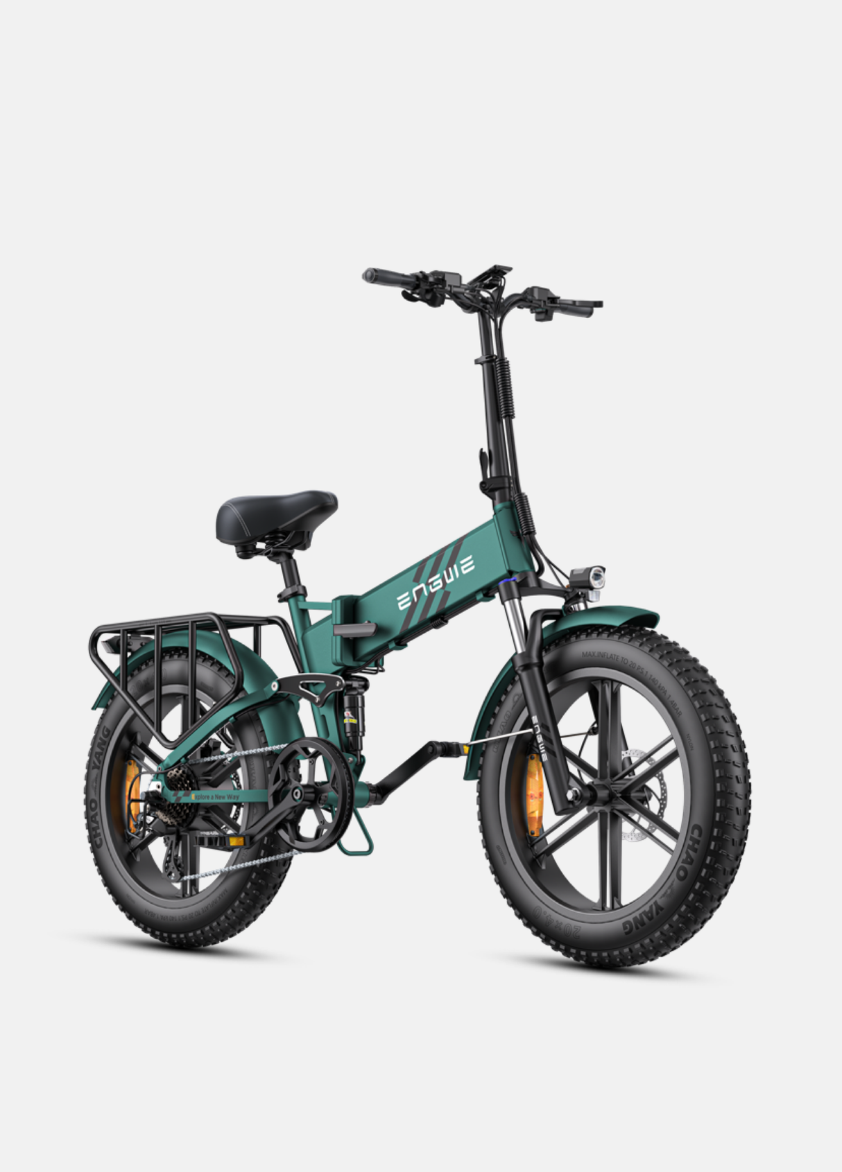 folding fat tyre electric bike UK