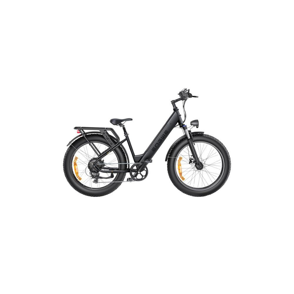 ENGWE E26 Fat Tire Electric Bike – 250W Motor | 25 km/h (15.5 mph) Top Speed | Up to 140 km Range