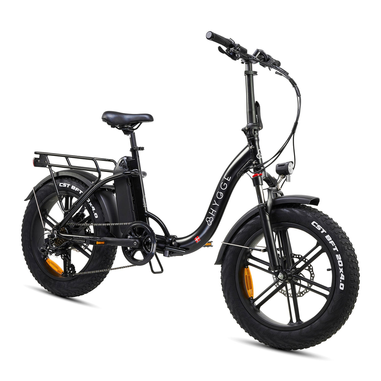 Hygge Vester Step Folding Electric Bike 2025- 25 km/hr | up to 80km Range | 250W Power | 14 Ah