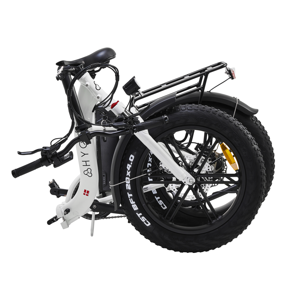 Hygge Vester Step Folding Electric Bike 2025- 25 km/hr | up to 80km Range | 250W Power | 14 Ah