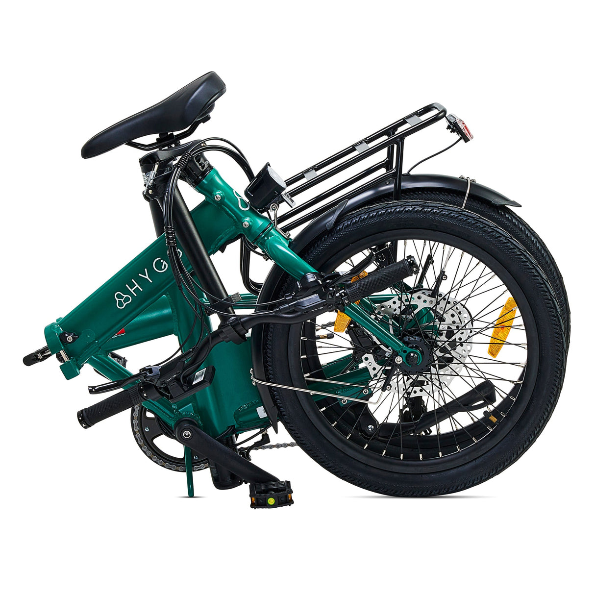 Hygge Virum Lightweight Folding Electric Bike 2025 - 25 km/hr | up to 60 km Range | 250W Power | 10Ah