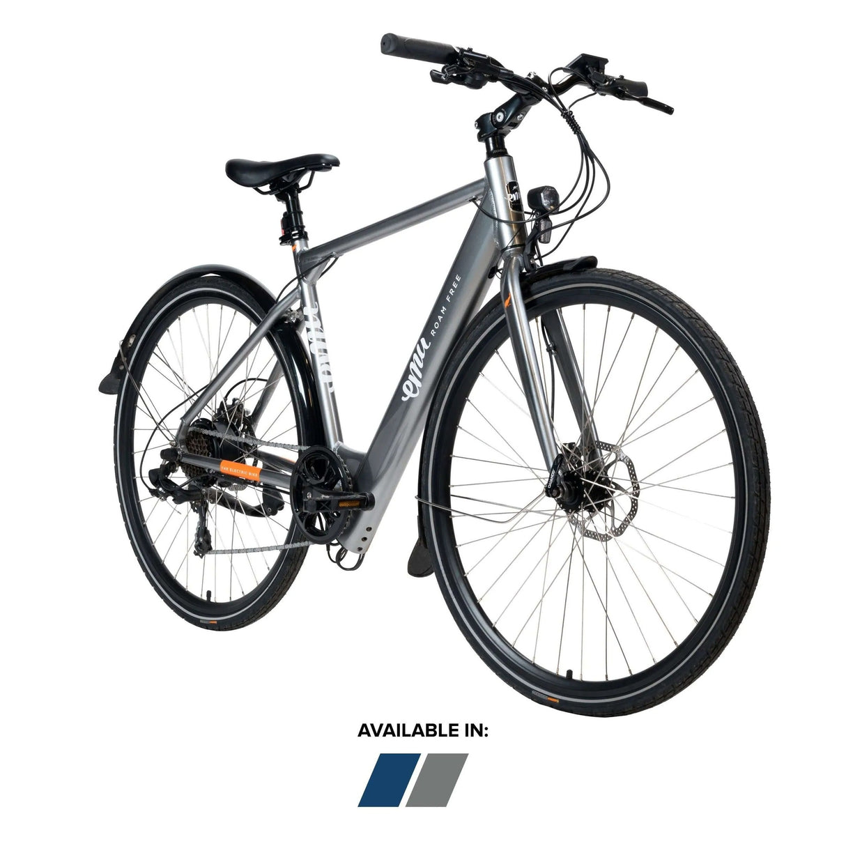 The Evo Crossbar Electric Bike - 7Ah / 252Wh, Blue - Sable and Grace LTD.