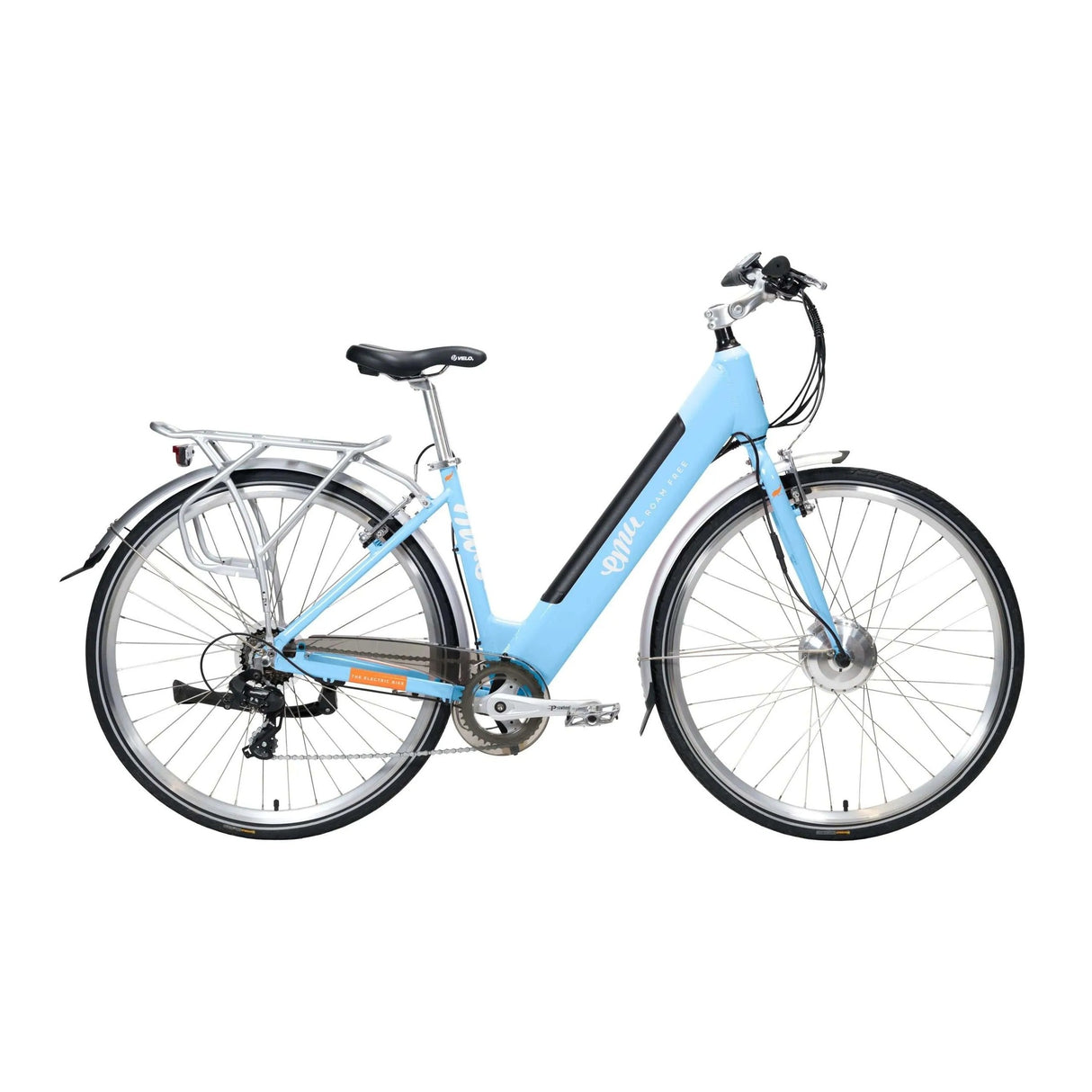 Emu Roam Step Through Electric Bike - 14.5Ah / 522Wh, Emu Blue - Sable and Grace LTD.