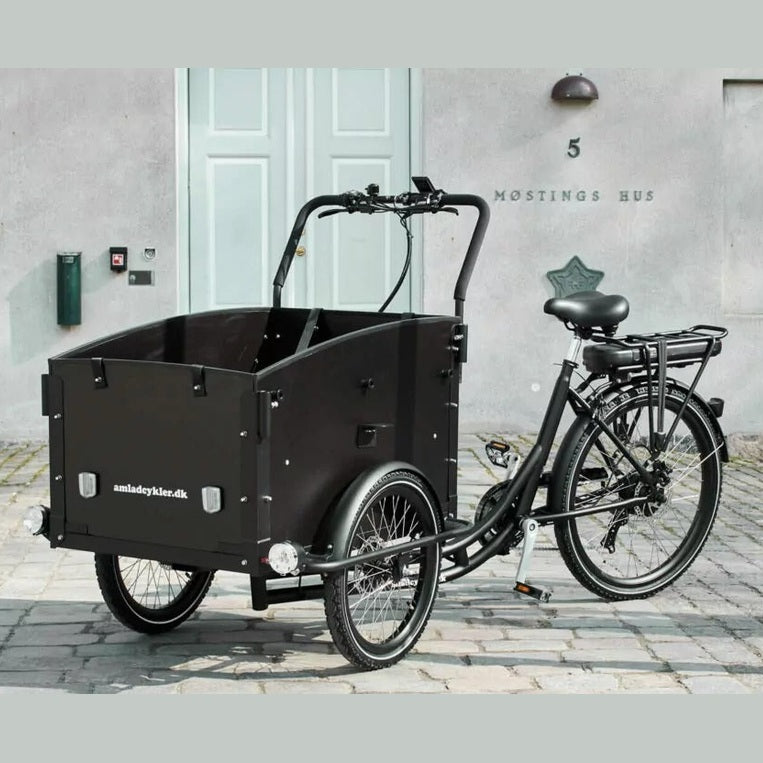 AMCargoBikes Ultimate Curve Cargo Electric Tricycle - Sable and Grace LTD.