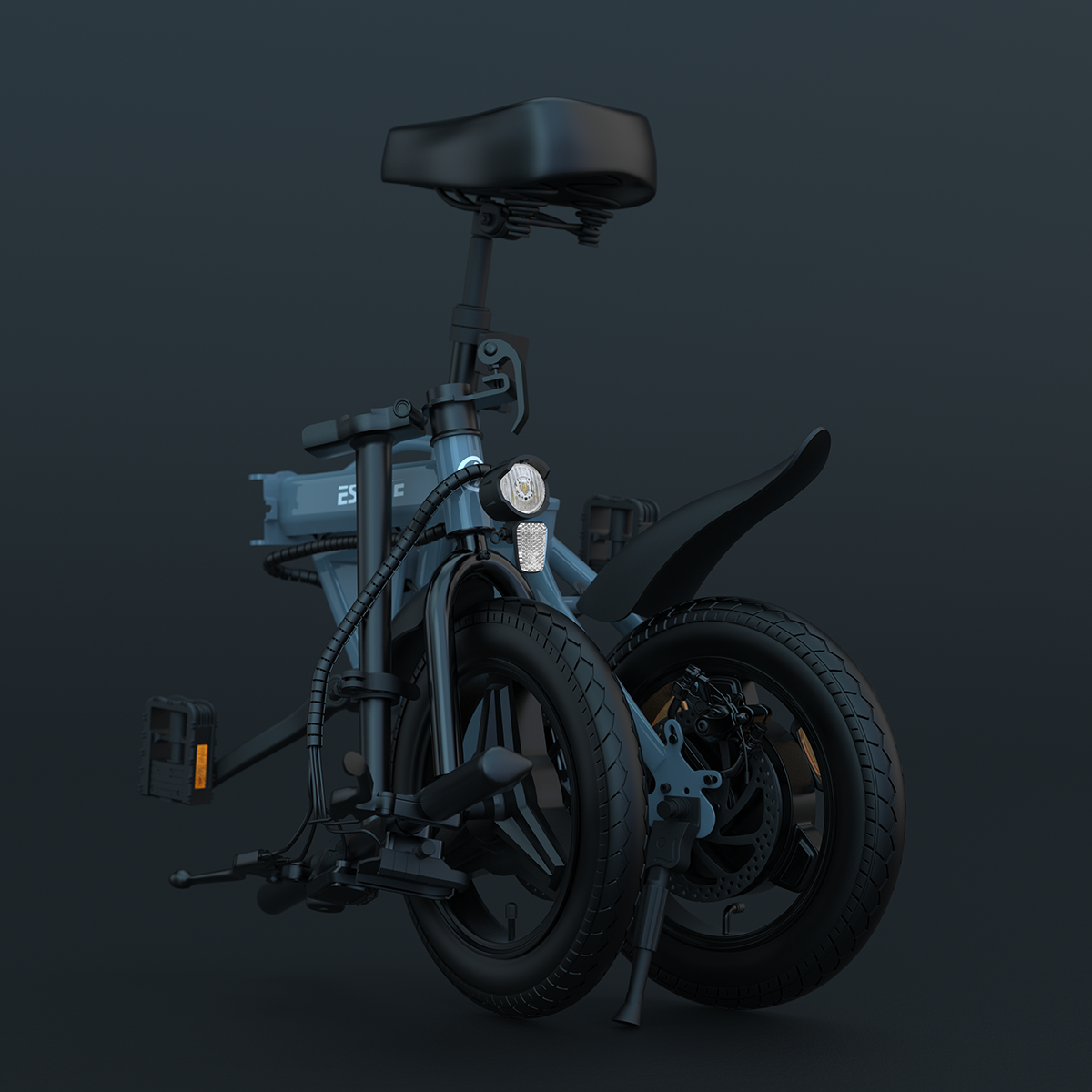 F100 Mini Folding Electric Bike - Sable and Grace LTD.