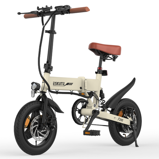 F200 Mini Folding Electric Bike - Sable and Grace LTD.