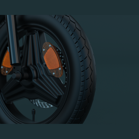 F100 Mini Folding Electric Bike - Sable and Grace LTD.