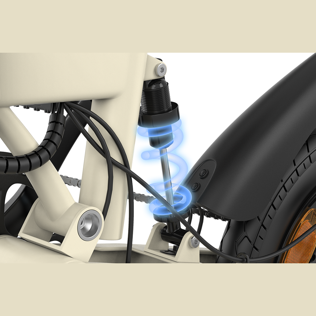 F200 Mini Folding Electric Bike - Sable and Grace LTD.