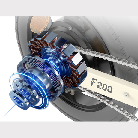 F200 Mini Folding Electric Bike - Sable and Grace LTD.