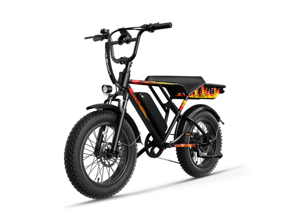 Jasion   RetroVolt   Ebike Top Speed 45 km/hr | 80 km Range | 500W Power | 12.5 Ah