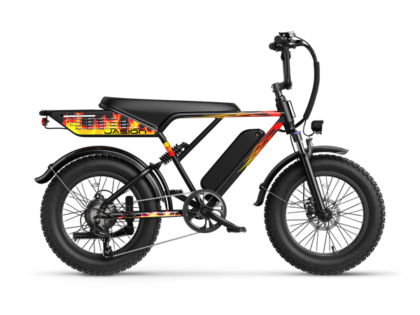 Jasion   RetroVolt   Ebike Top Speed 45 km/hr | 80 km Range | 500W Power | 12.5 Ah