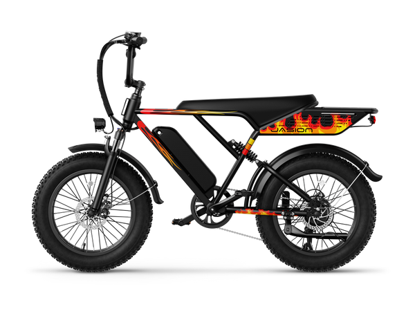 Jasion   RetroVolt   Ebike Top Speed 45 km/hr | 80 km Range | 500W Power | 12.5 Ah