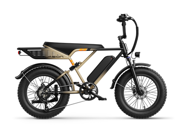 Jasion   RetroVolt   Ebike Top Speed 45 km/hr | 80 km Range | 500W Power | 12.5 Ah