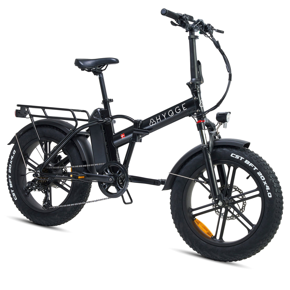 Hygge Vester Folding Electric Bike – 250W Motor | 25 km/h (15.5 mph) Top Speed | Up to 80 km Range