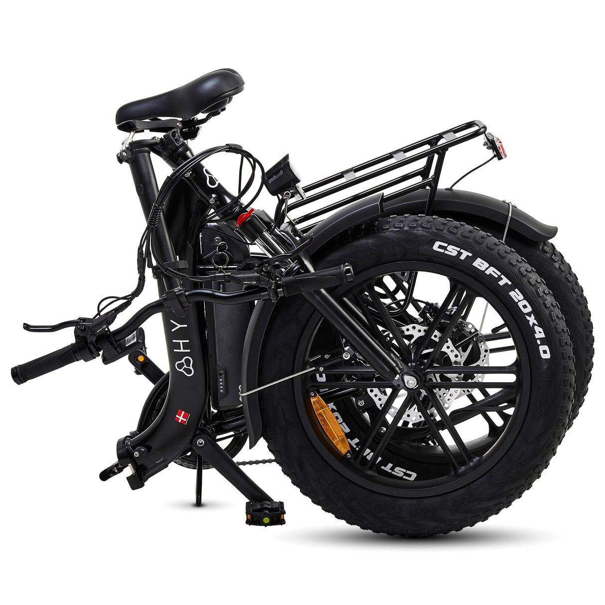 Hygge Vester Step Folding Electric Bike 2025- 25 km/hr | up to 80km Range | 250W Power | 14 Ah