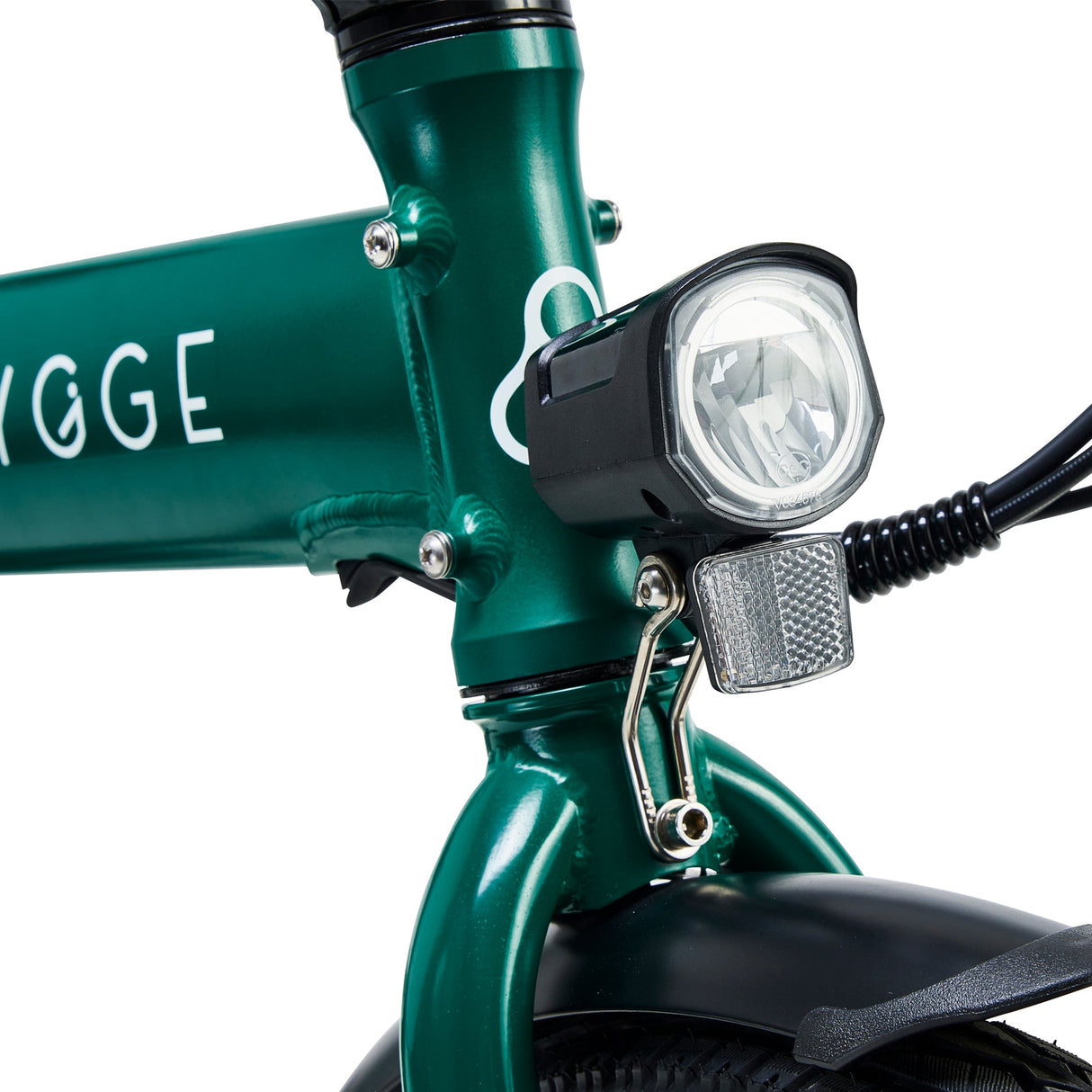 Hygge Virum Lightweight Folding Electric Bike 2025 - 25 km/hr | up to 60 km Range | 250W Power | 10Ah