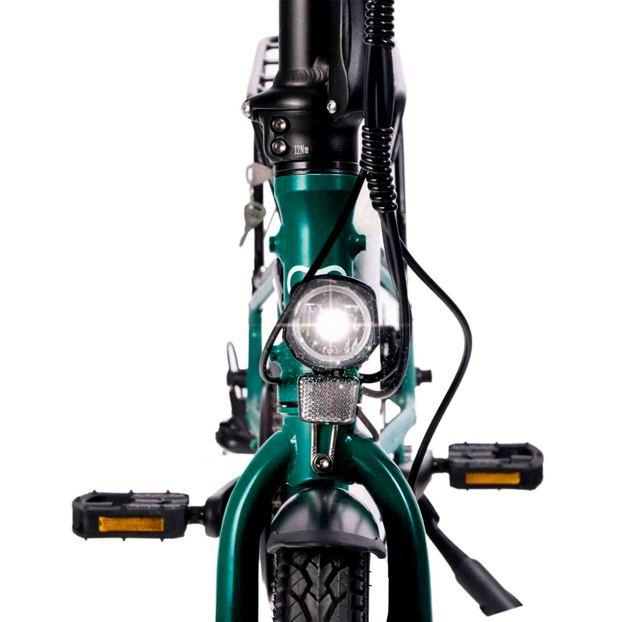 Hygge Virum Lightweight Folding Electric Bike 2025 - 25 km/hr | up to 60 km Range | 250W Power | 10Ah