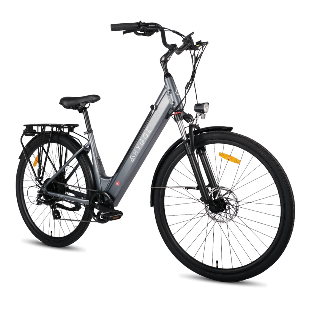 Hygge Aarhus Step Electric Bike 2025- City -  | Upto 80km Range | 250W Hub Motor | Samsung 48V/14AH Battery |