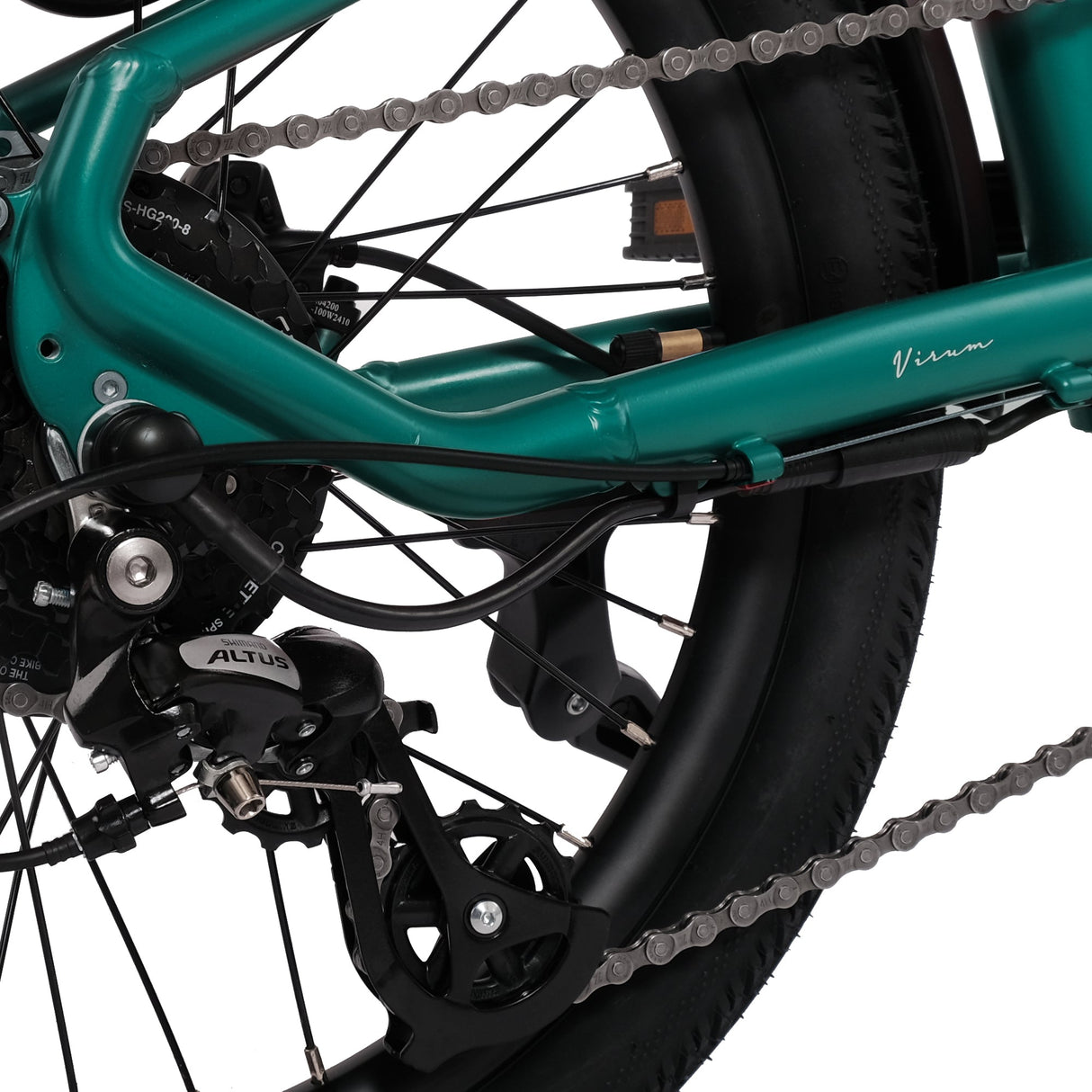 Hygge Virum Lightweight Folding Electric Bike 2025 - 25 km/hr | up to 60 km Range | 250W Power | 10Ah