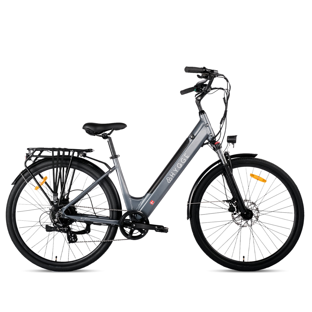 Hygge Aarhus Step Electric Bike 2025- City -  | Upto 80km Range | 250W Hub Motor | Samsung 48V/14AH Battery |