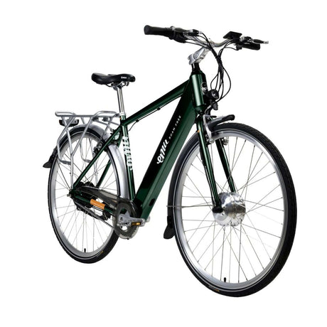 Emu Classic Crossbar Electric Bike - 10.4Ah / 374Wh, Navy Blue - Sable and Grace LTD.