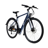The Evo Crossbar Electric Bike - 7Ah / 252Wh, Blue - Sable and Grace LTD.