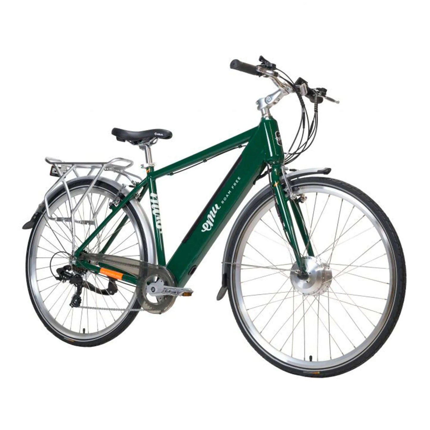 Emu Roam Crossbar Electric Bike - 14.5Ah / 522Wh, Navy Blue - Sable and Grace LTD.